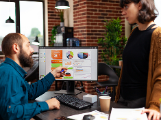 businessman-explaining-marketing-strategy-woman-manager-showing-company-data-chart-working-startup-office-businesspeople-planning-management-presentation-brainstorming-ideas
